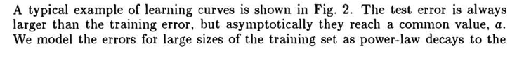 Learning Curves - NeurIPS 1993